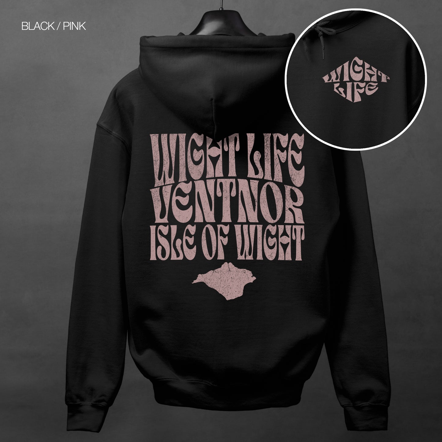 Wight Life Hoodie - Isle of Wight Ventnor - WLH15