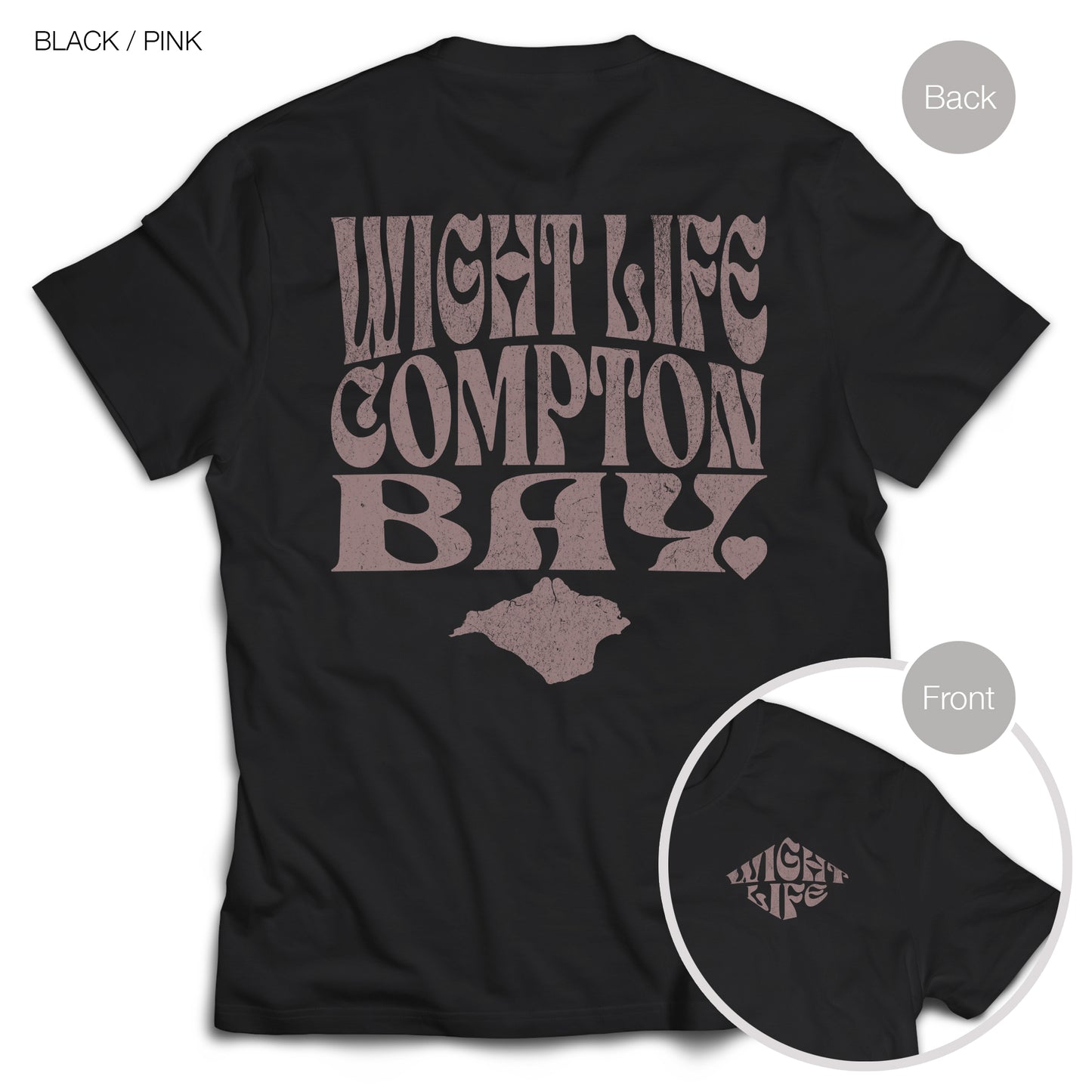 Wight Life T-Shirt - Compton Bay - WLT05