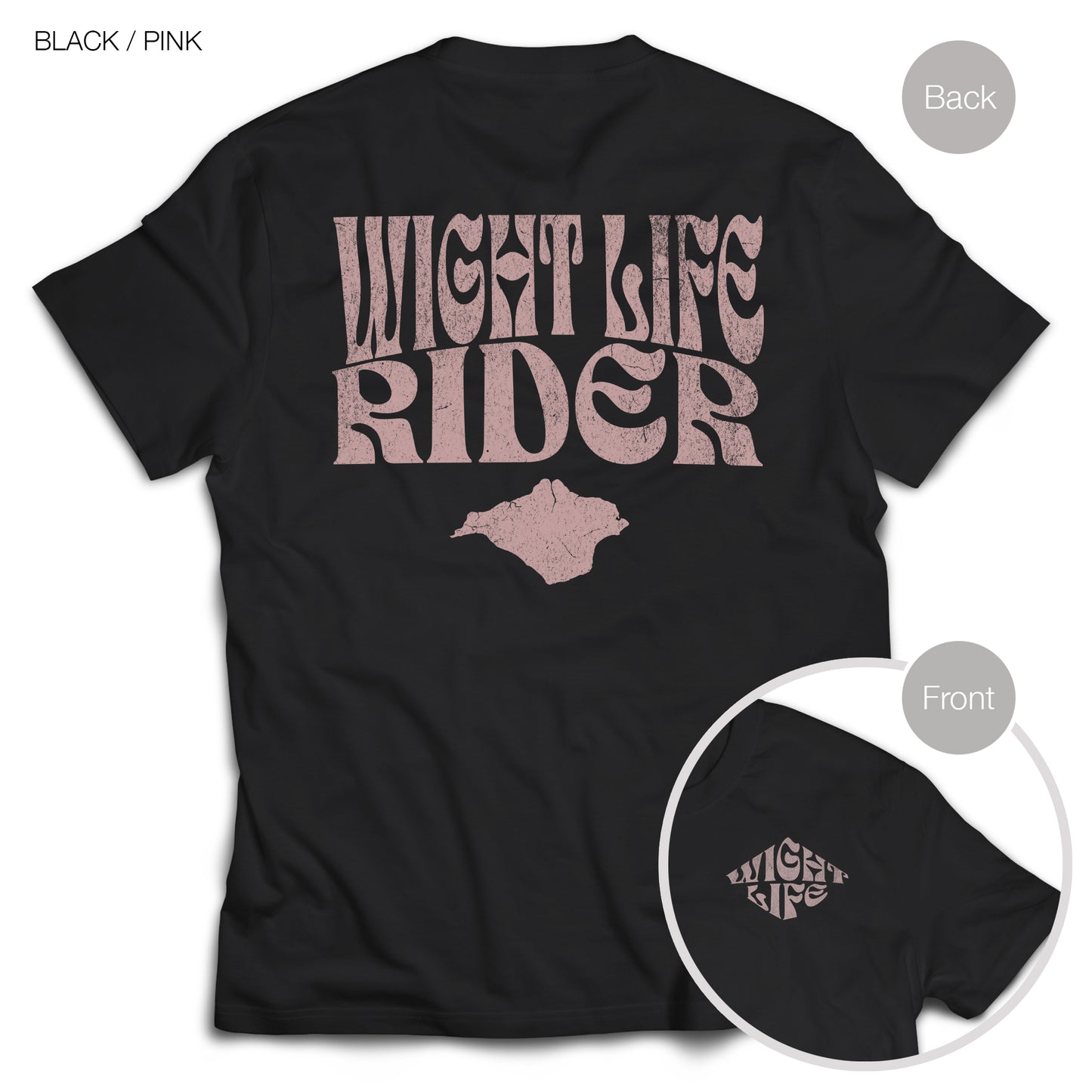 Wight Life T-Shirt - Rider - Unisex Isle of Wight Tee