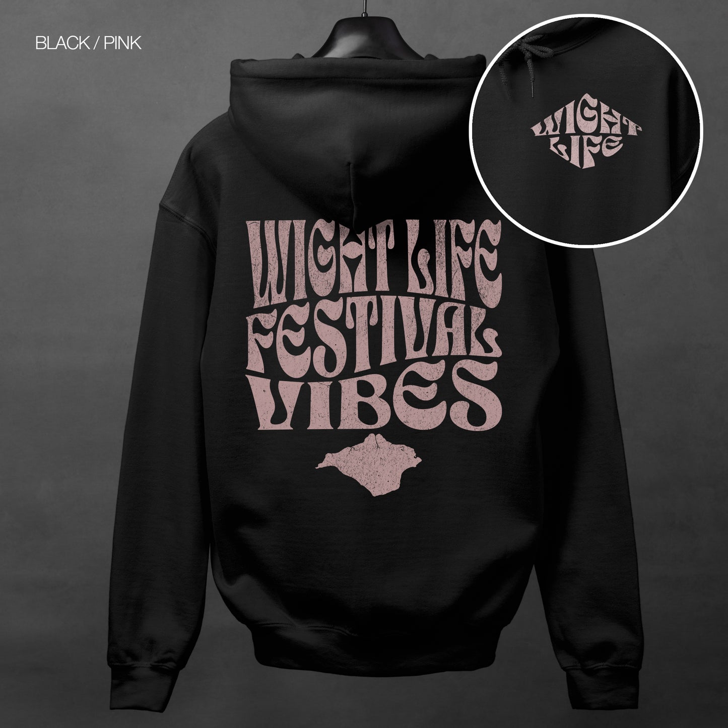 Wight Life Hoodie - Festival Vibes - WLH13
