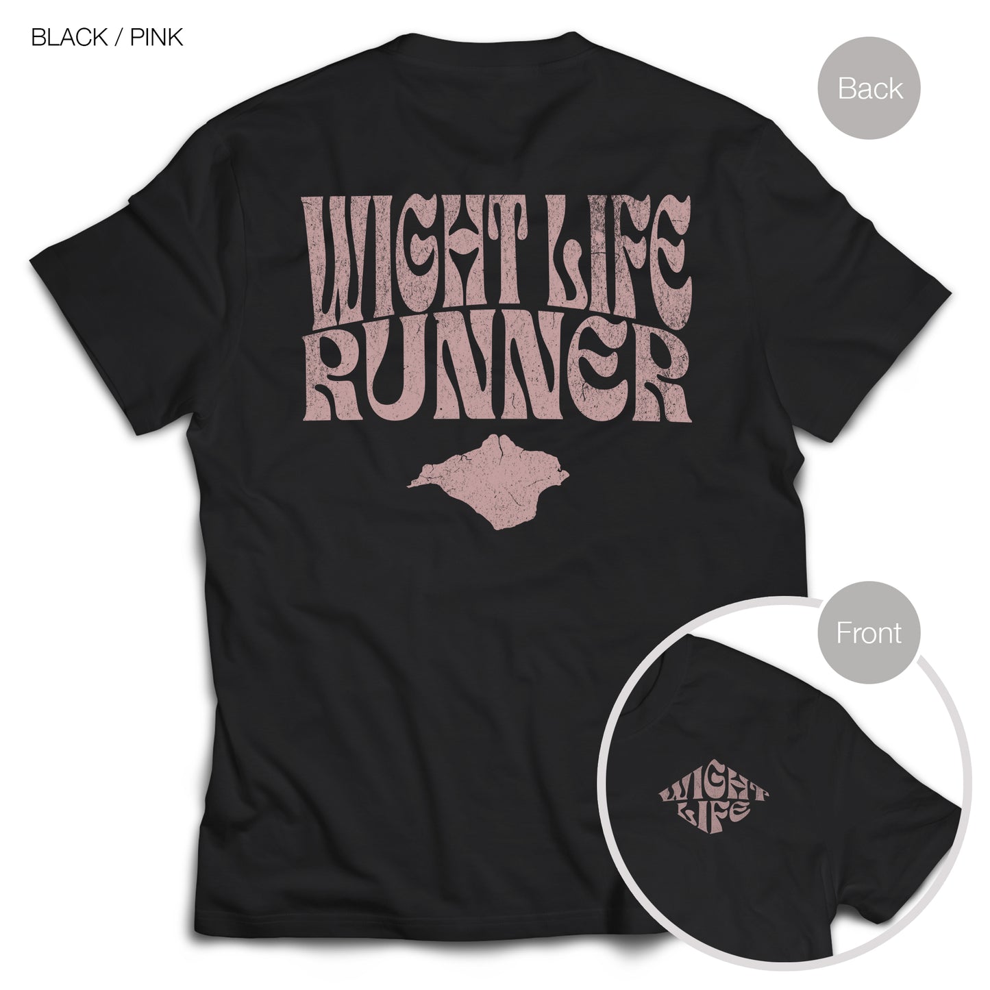 Wight Life T-Shirt - Runner - Unisex Isle of Wight Tee