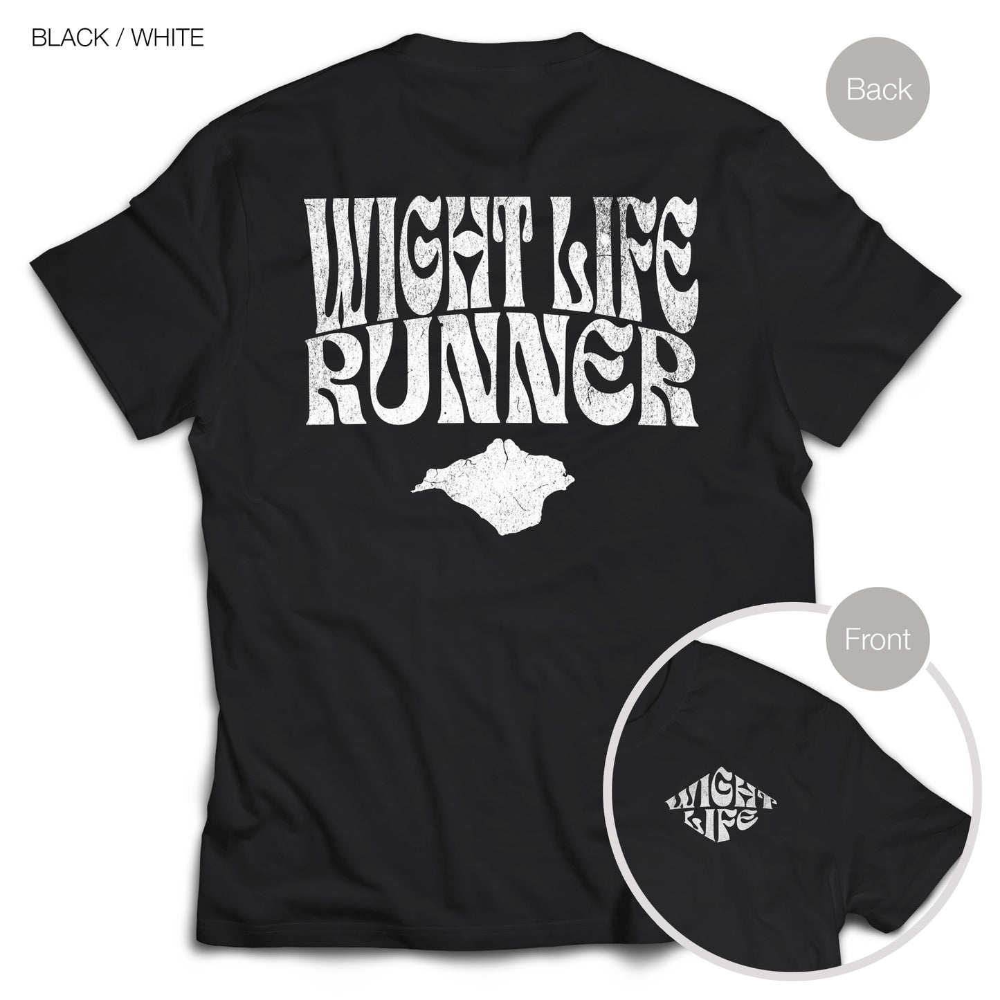 Wight Life T-Shirt - Runner - Unisex Isle of Wight Tee