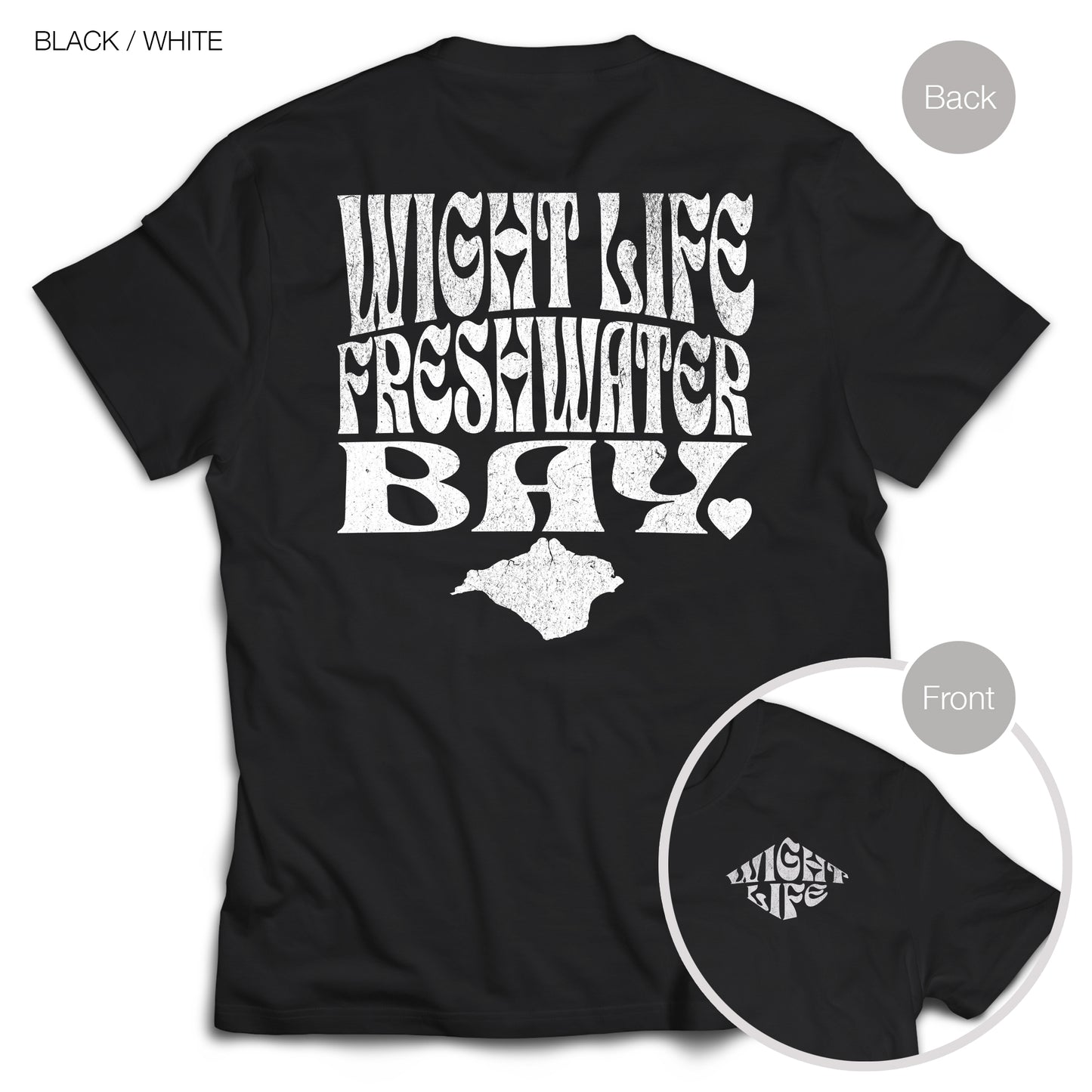 Wight Life T-Shirt - Freshwater Bay - WLT03