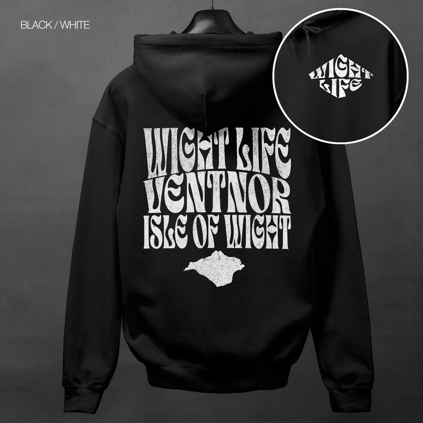 Wight Life Hoodie - Isle of Wight Ventnor - WLH15