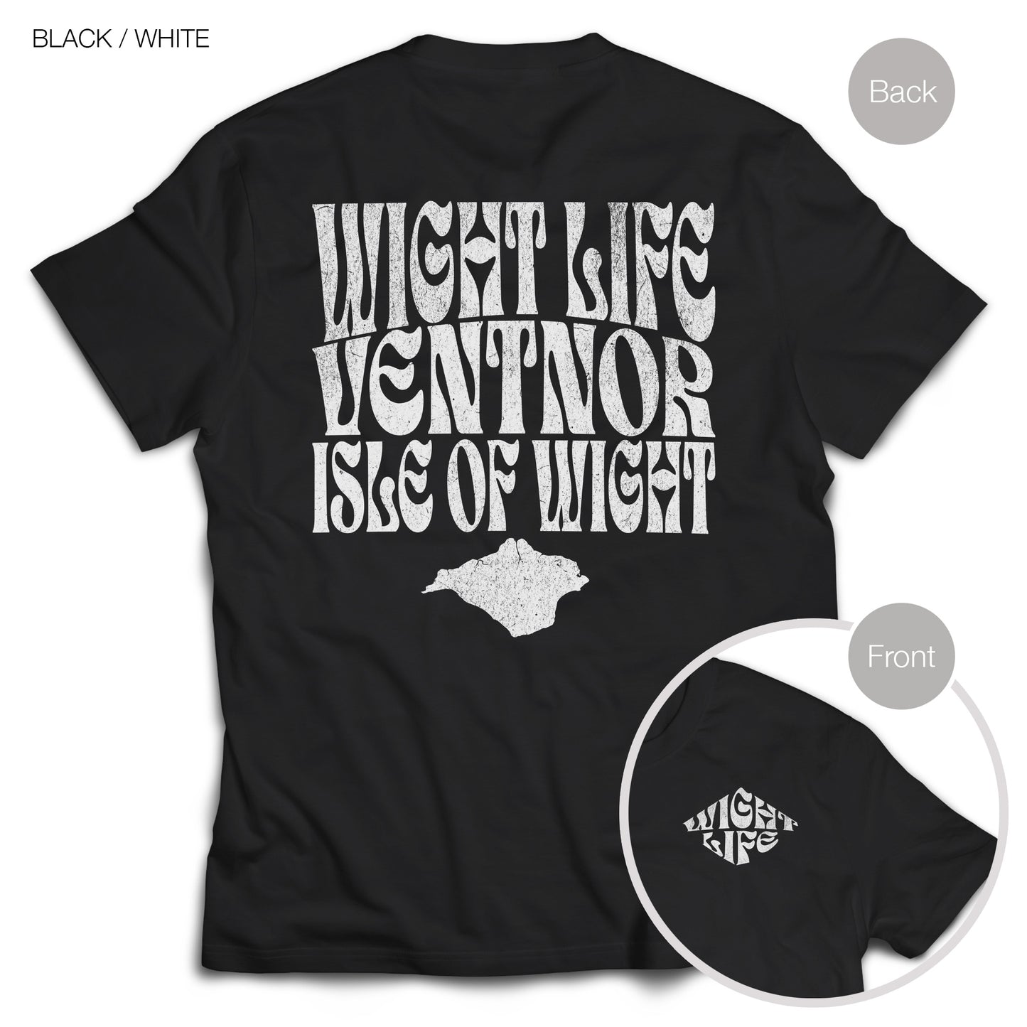 Wight Life T-Shirt - Ventnor - Isle of Wight Tee