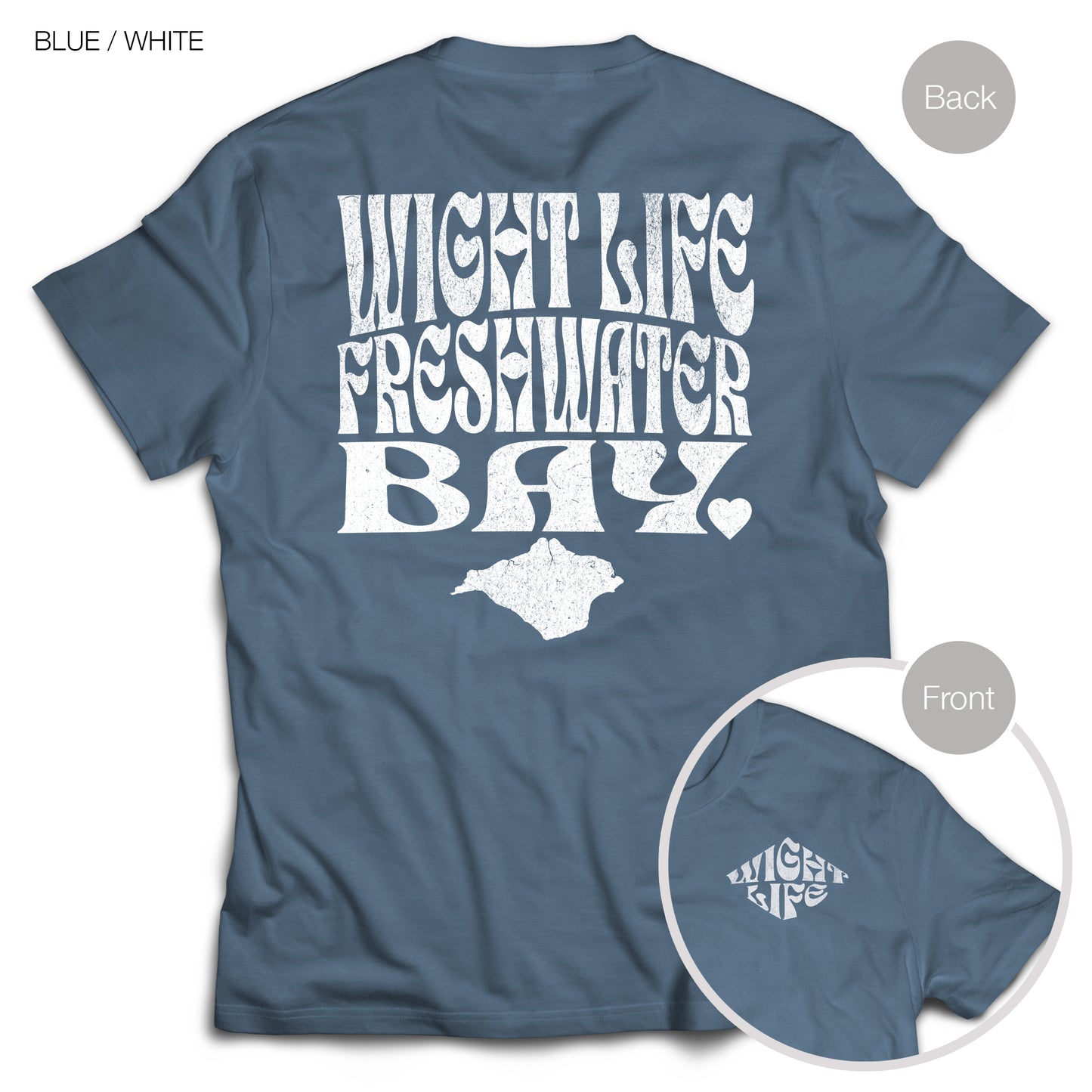Wight Life T-Shirt - Freshwater Bay - WLT03