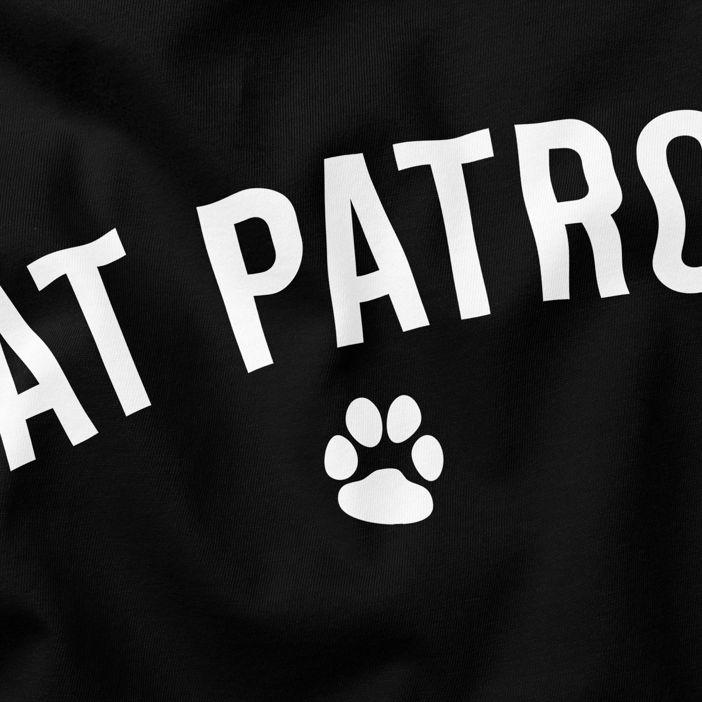 Cat Patrol Cat T-Shirt - Funny Slogan T-Shirt - Cat Lover