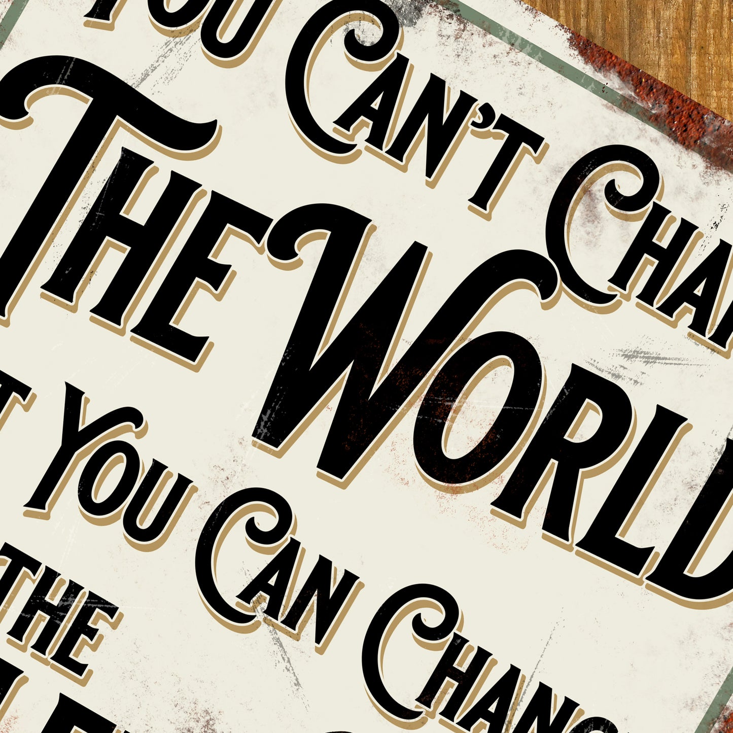Personalised Vintage Bathroom Toilet Sign in a victorian style Change the toilet Paper Close 2