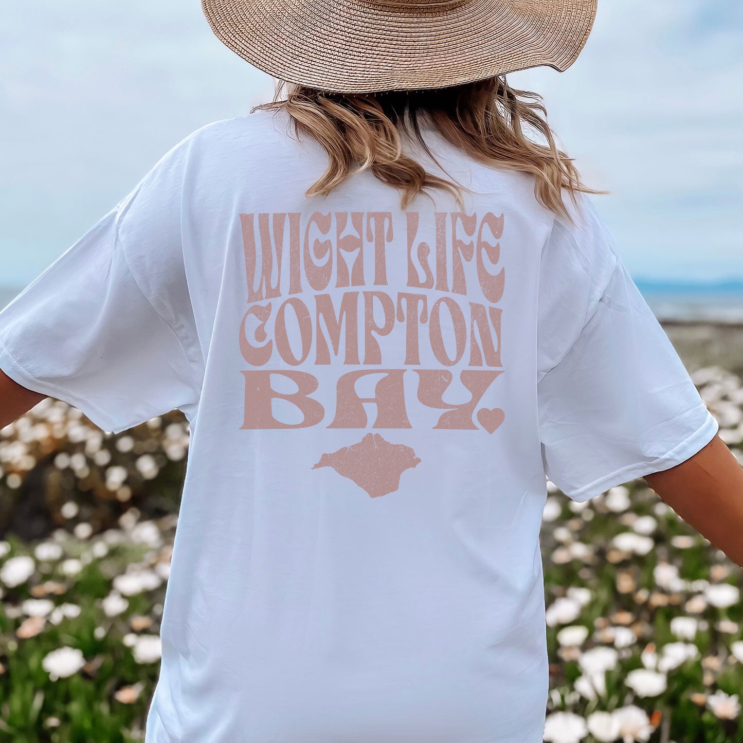 Wight Life T-Shirt - Compton Bay - WLT05