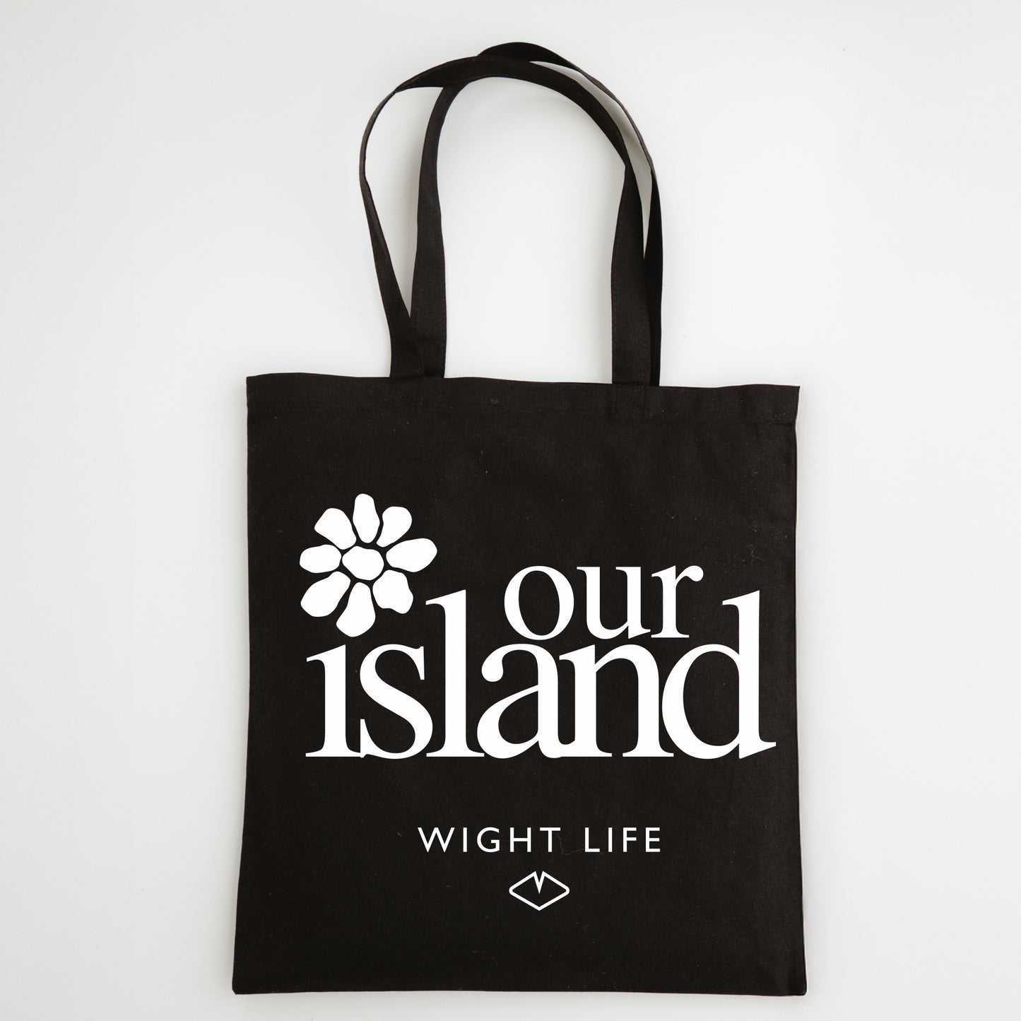 Wight Life Tote Bag - Our Island Flower - Shopping Bag