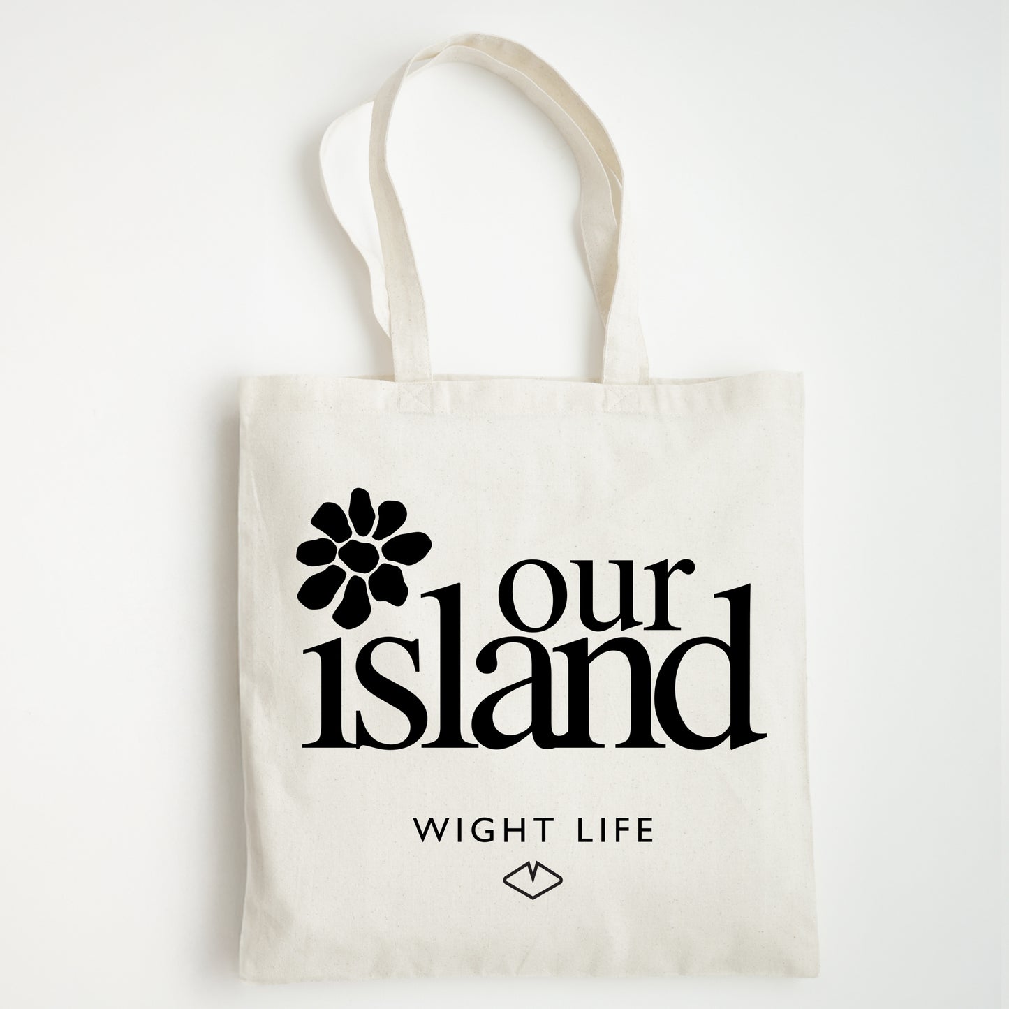 Wight Life Tote Bag - Our Island Flower - Shopping Bag