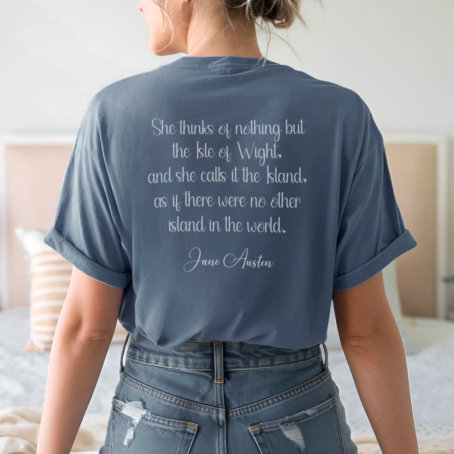 Wight Life T-Shirt - Jane Austen Quote