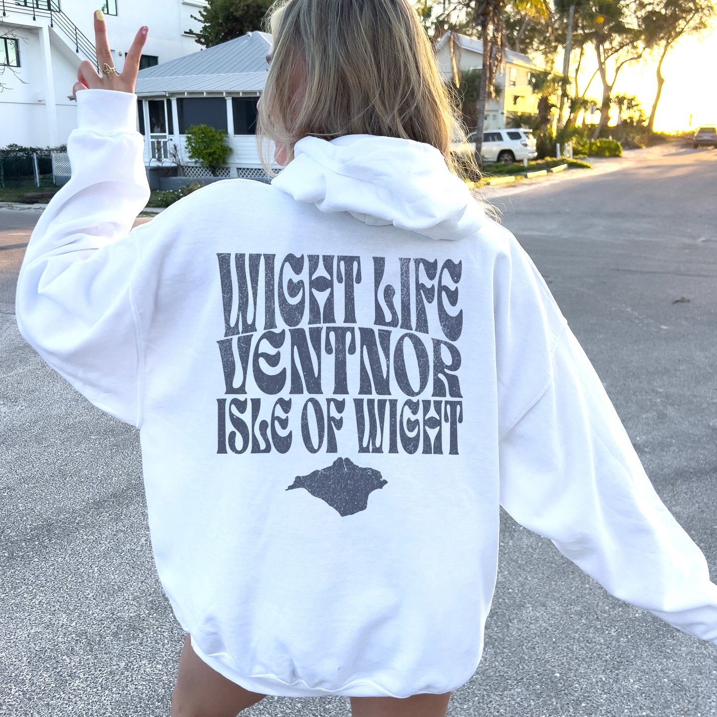 Wight Life Hoodie - Isle of Wight Ventnor - WLH15
