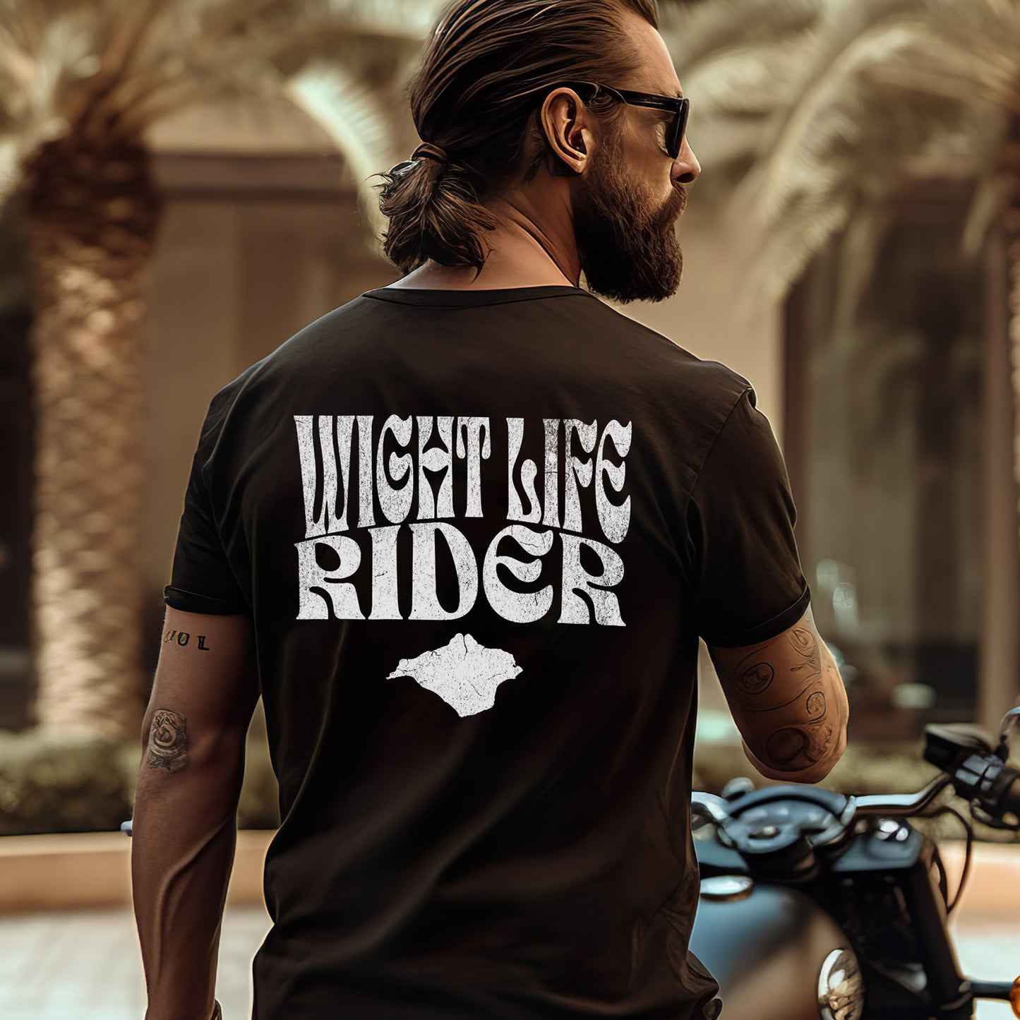 Wight Life T-Shirt - Rider - Unisex Isle of Wight Tee