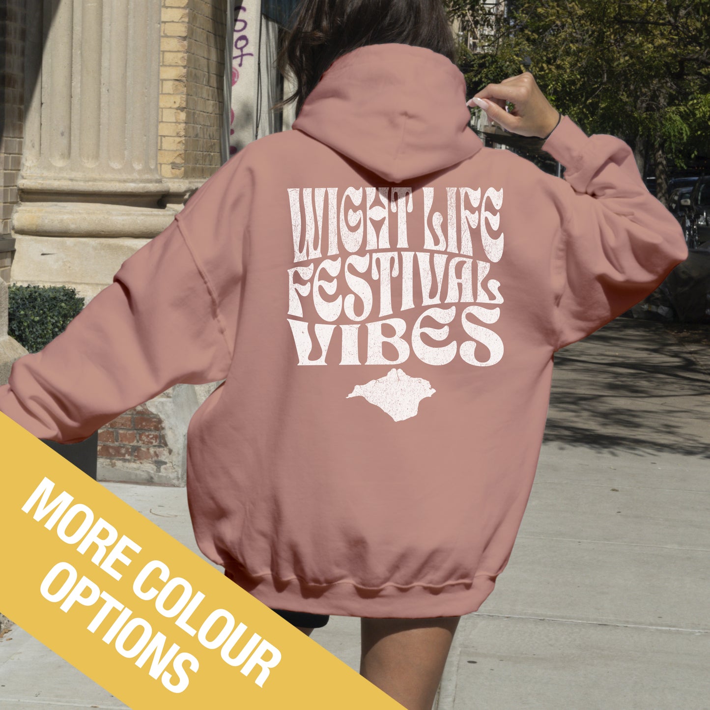 Wight Life Hoodie - Festival Vibes - WLH13