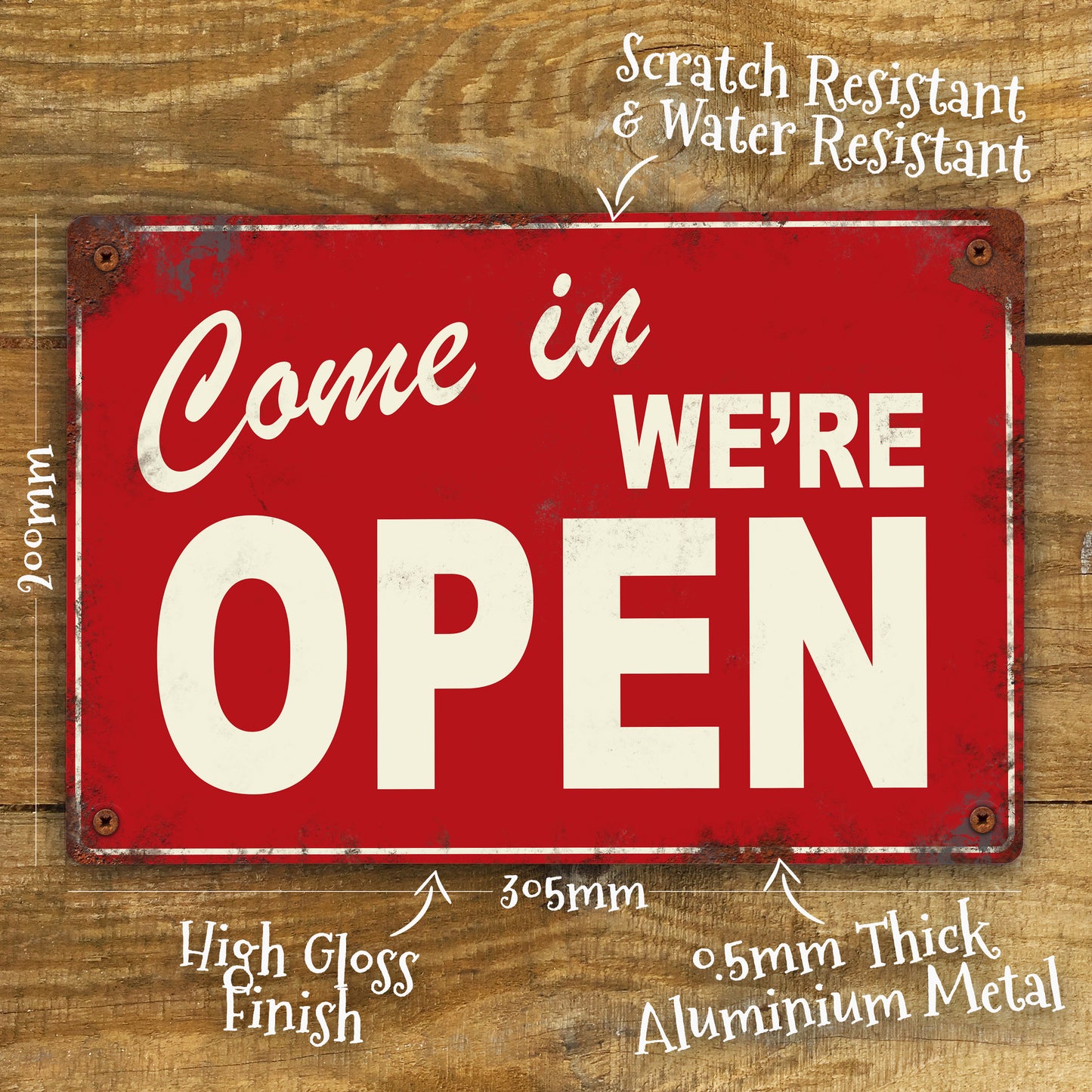 shop open sign vintage shop window sign details