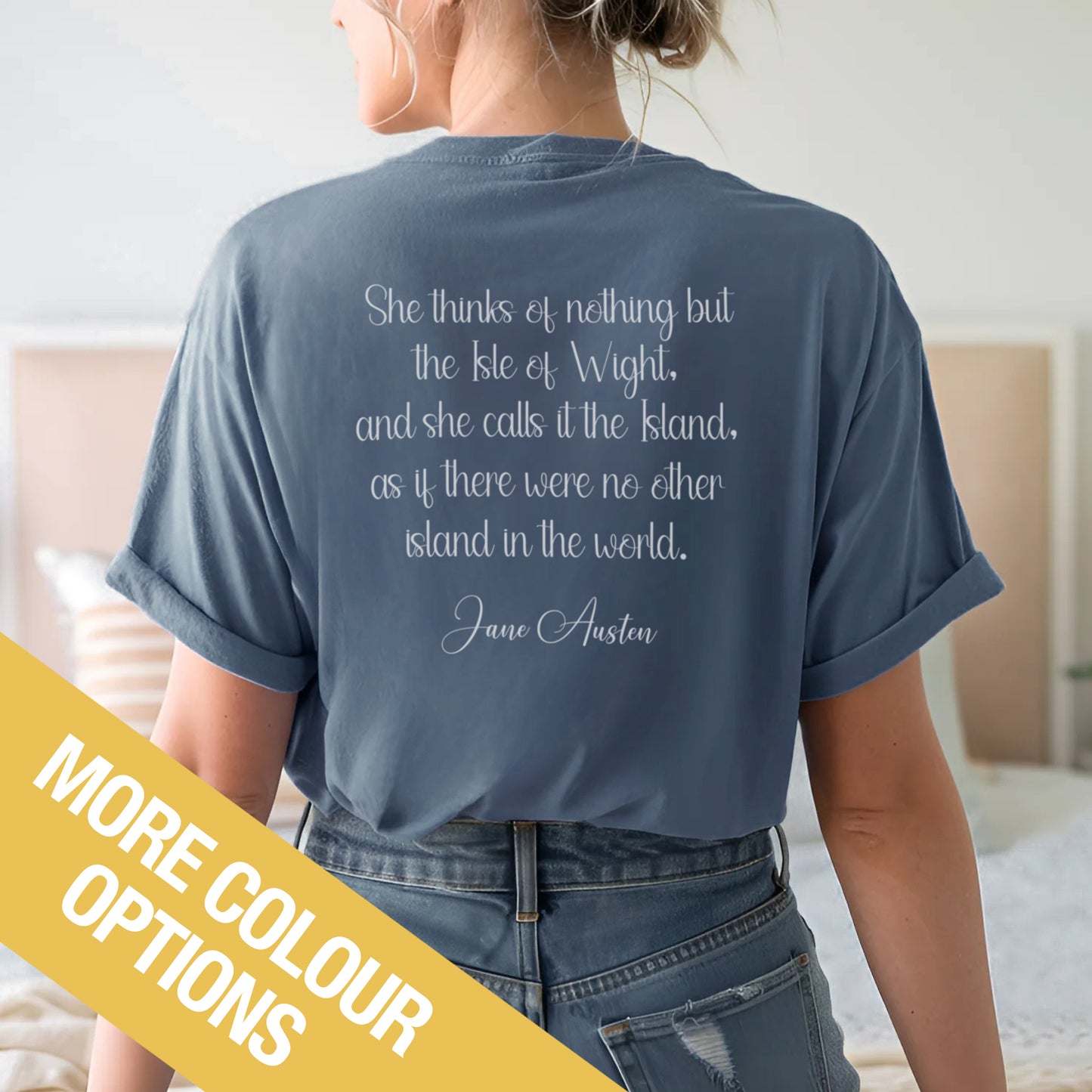 Wight Life T-Shirt - Jane Austen Quote