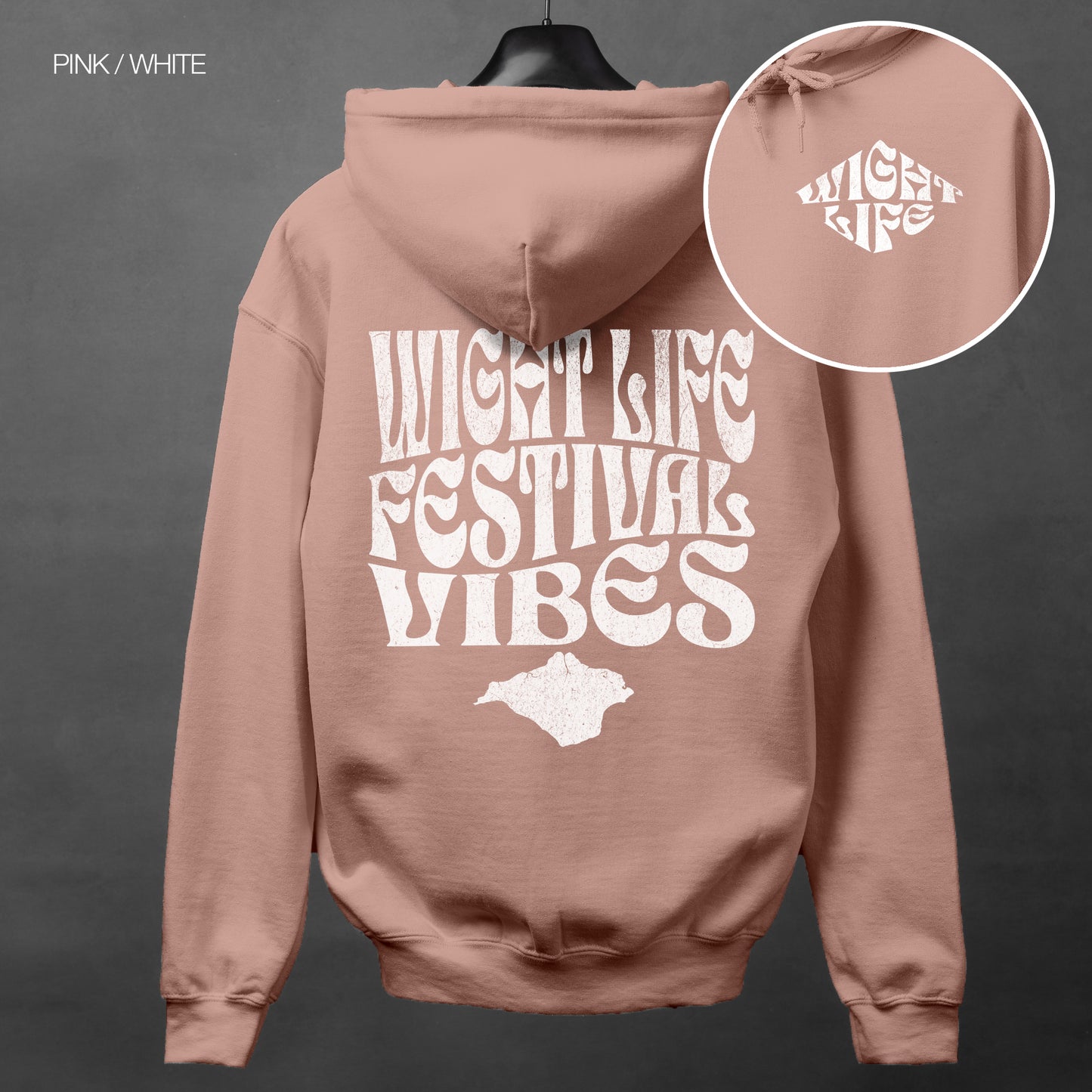 Wight Life Hoodie - Festival Vibes - WLH13