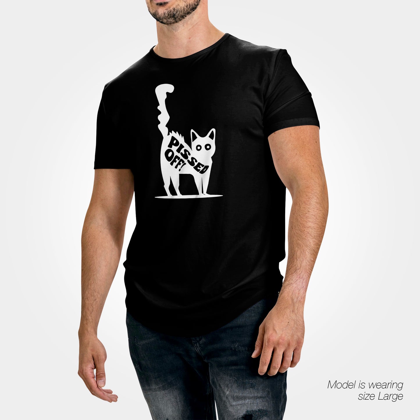 Pissed Off Cat T-Shirt - Funny Slogan T-Shirt - Cat Lover