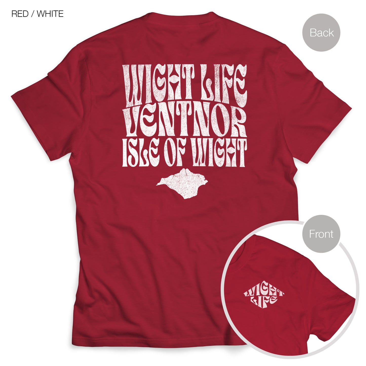 Wight Life T-Shirt - Ventnor - Isle of Wight Tee