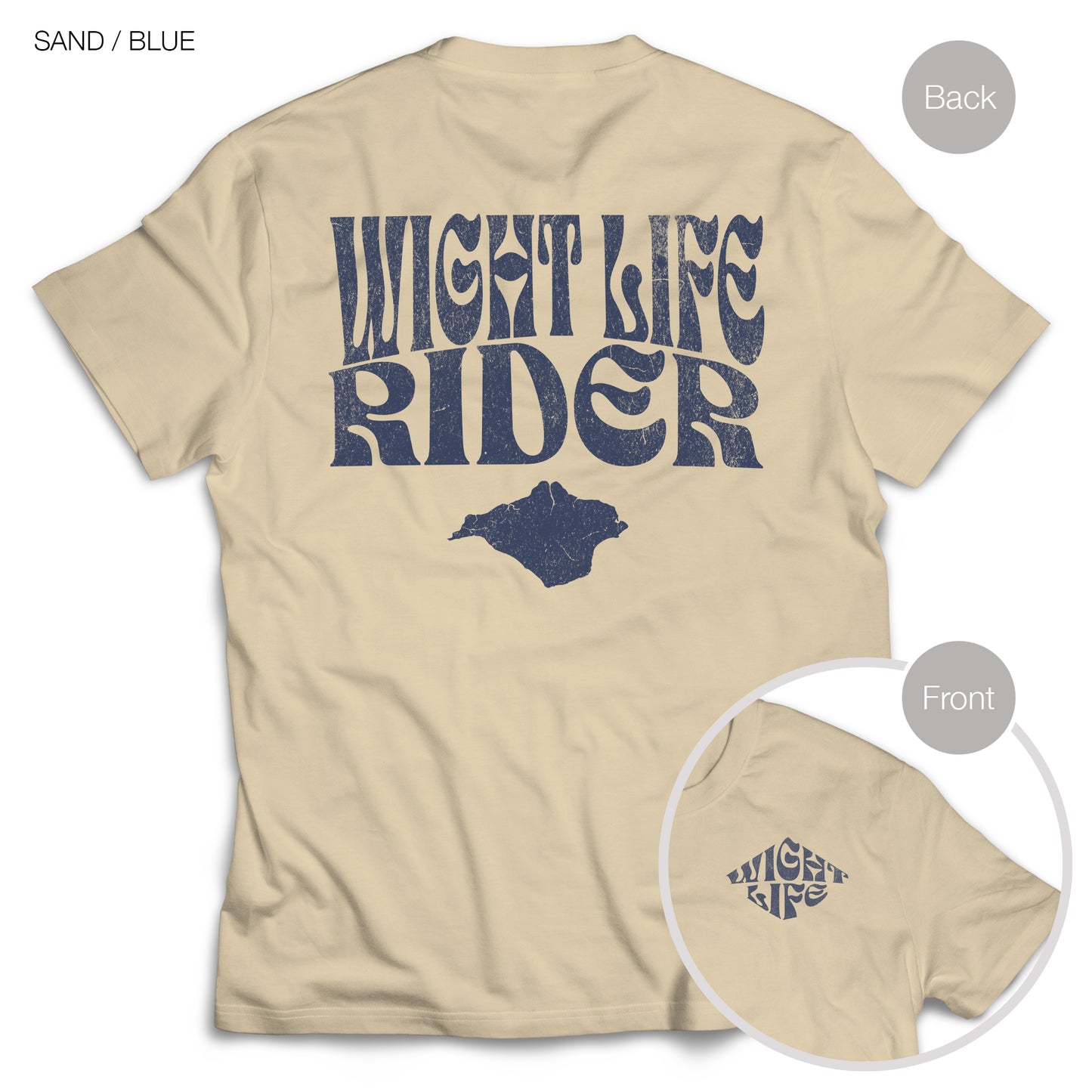 Wight Life T-Shirt - Rider - Unisex Isle of Wight Tee
