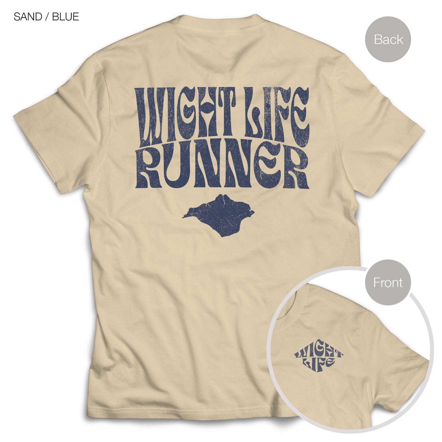 Wight Life T-Shirt - Runner - Unisex Isle of Wight Tee