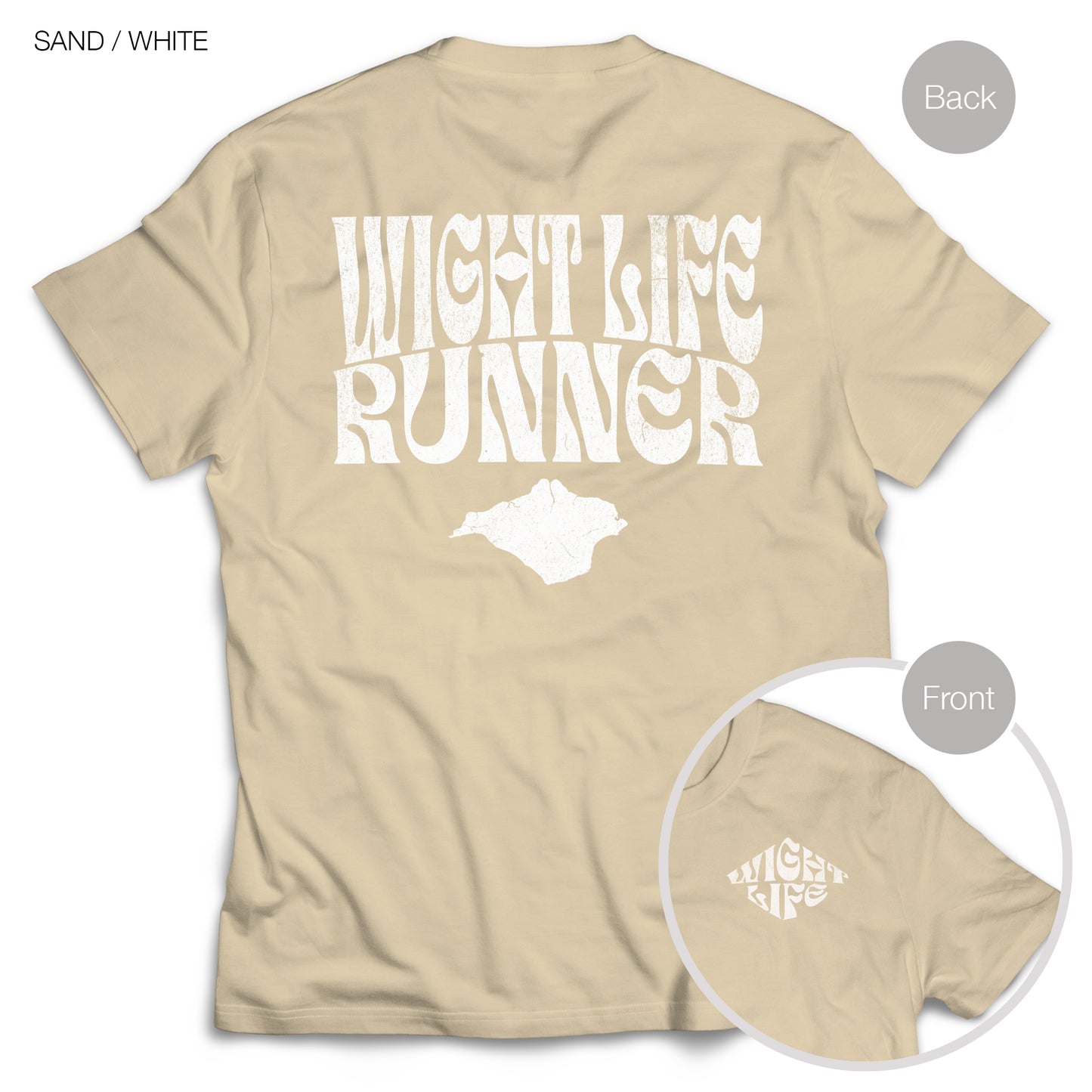 Wight Life T-Shirt - Runner - Unisex Isle of Wight Tee