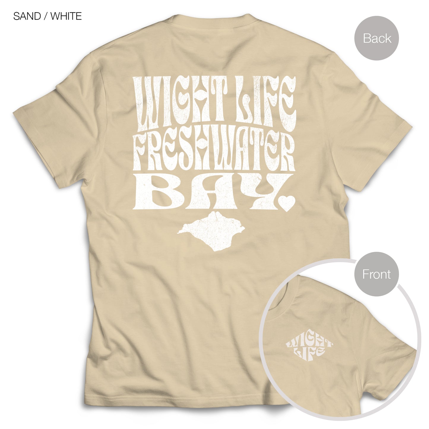Wight Life T-Shirt - Freshwater Bay - WLT03
