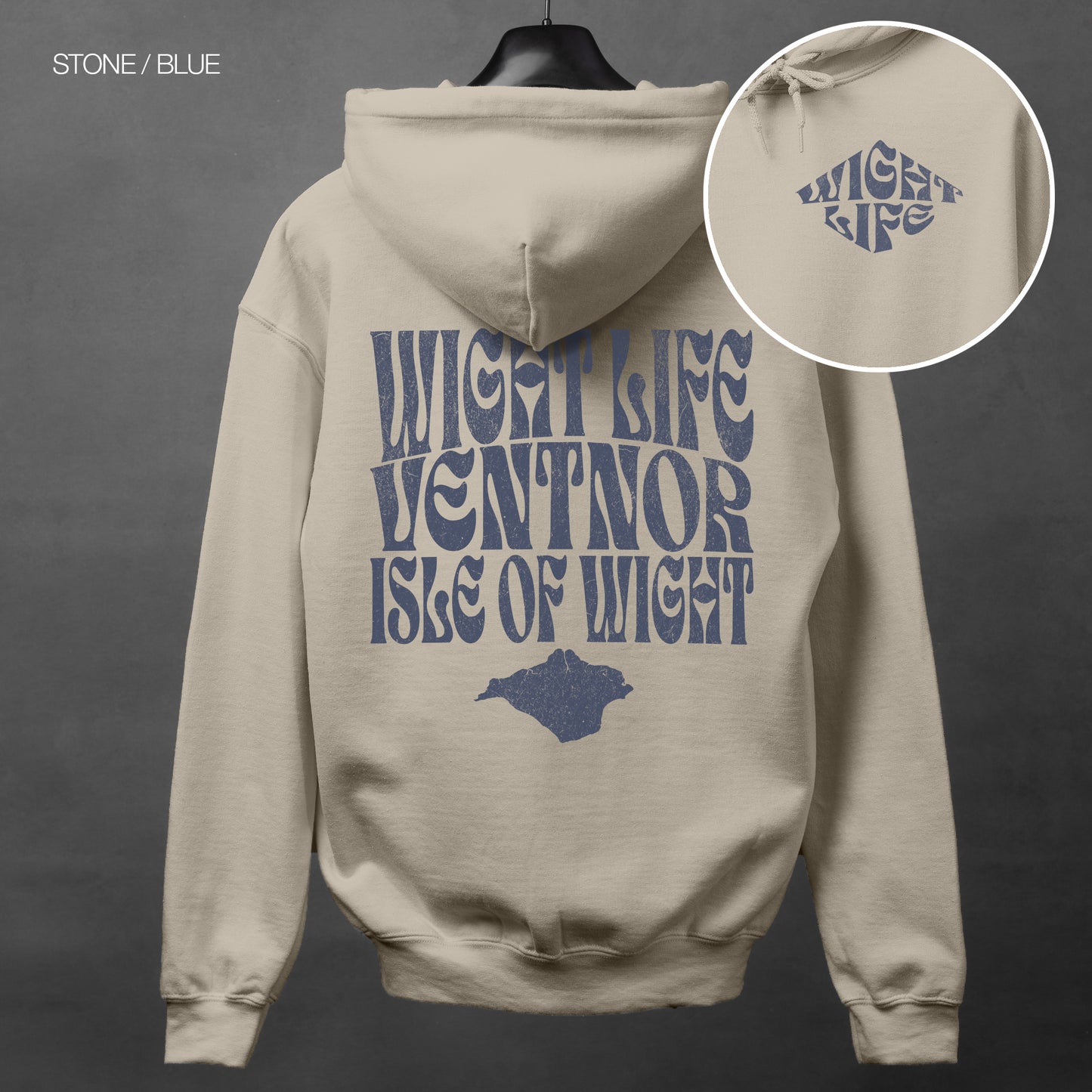Wight Life Hoodie - Isle of Wight Ventnor - WLH15