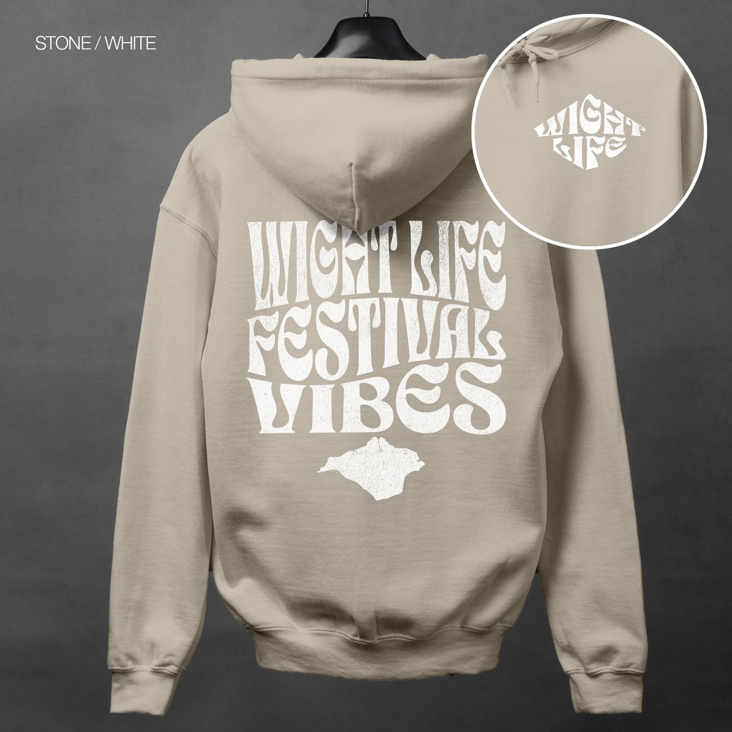 Wight Life Hoodie - Festival Vibes - WLH13