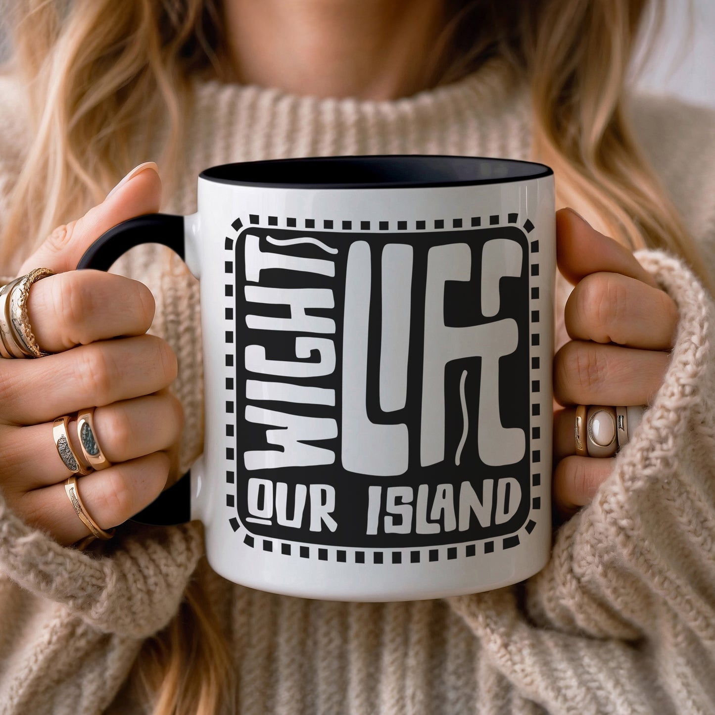 Wight Life® - Surf Skate - Ceramic Coffee Mug 11oz