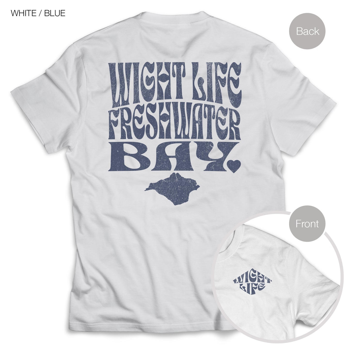Wight Life T-Shirt - Freshwater Bay - WLT03