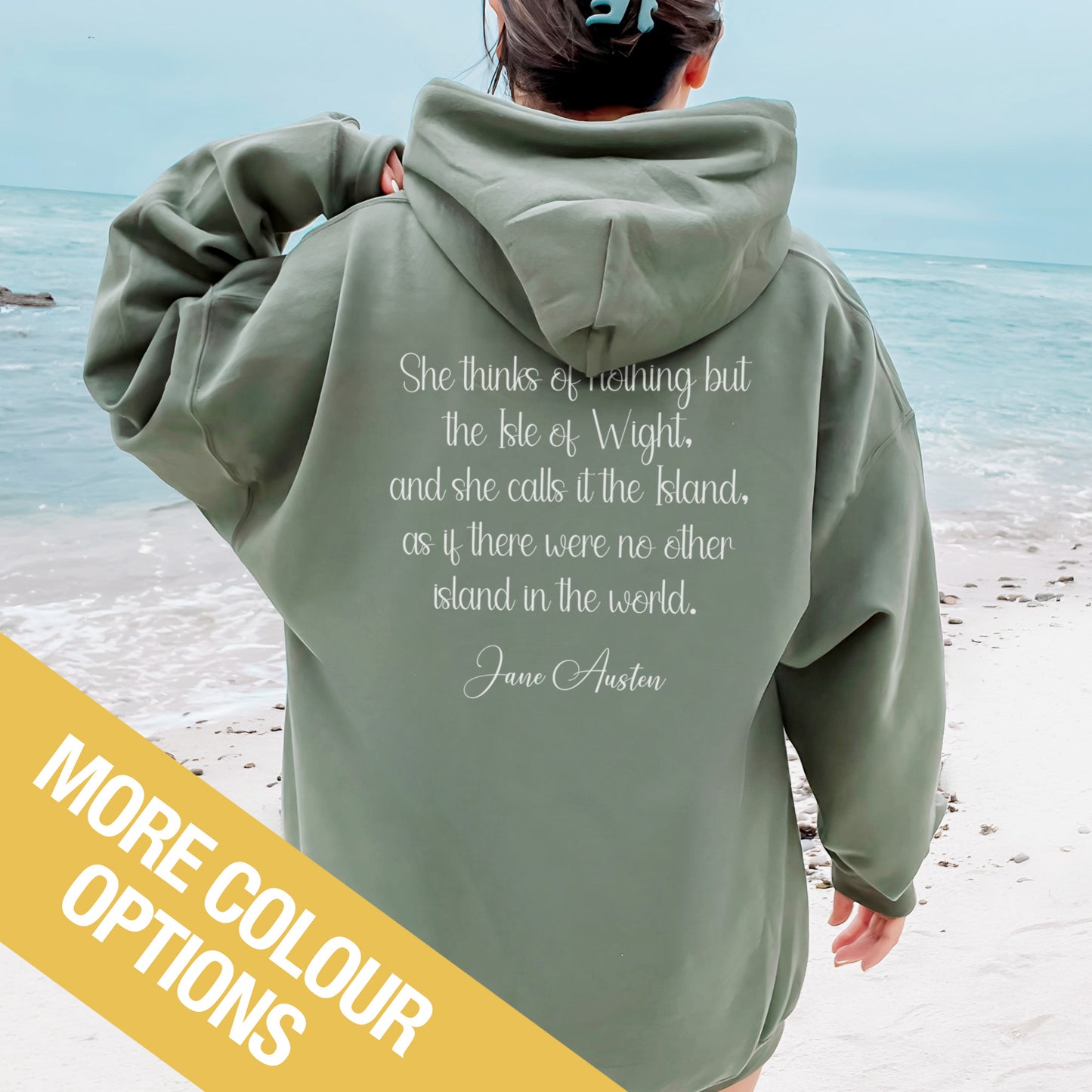 Wight Life Hoodie - Jane Austen - WLH19