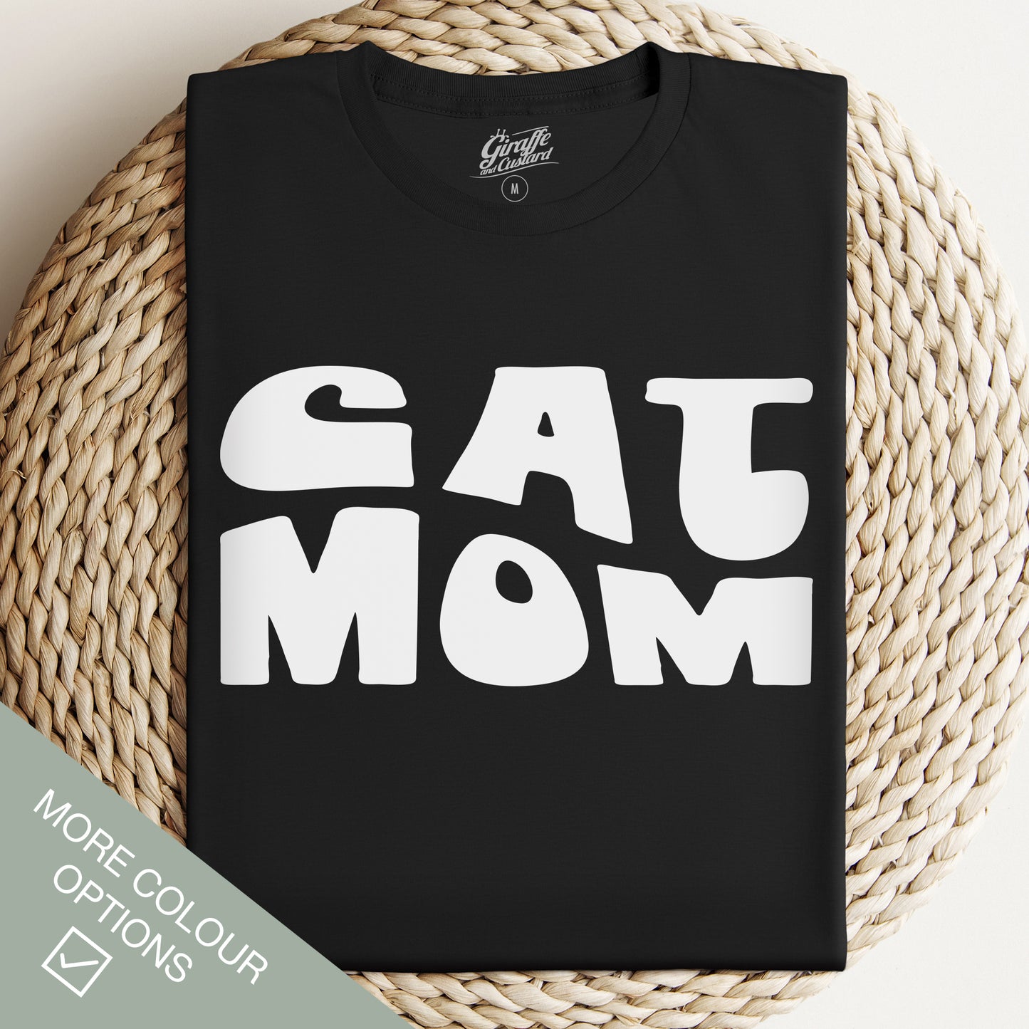 Cat Mom Cat T-Shirt - Funny Slogan T-Shirt - Cat Lover