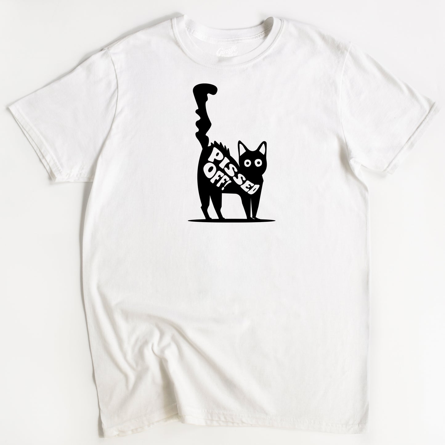 Pissed Off Cat T-Shirt - Funny Slogan T-Shirt - Cat Lover