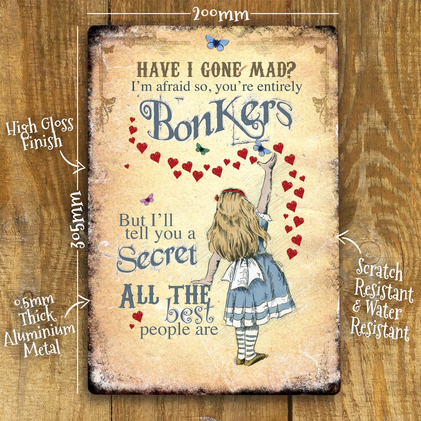 alice in wonderland signpost|giraffeandcustard.com/