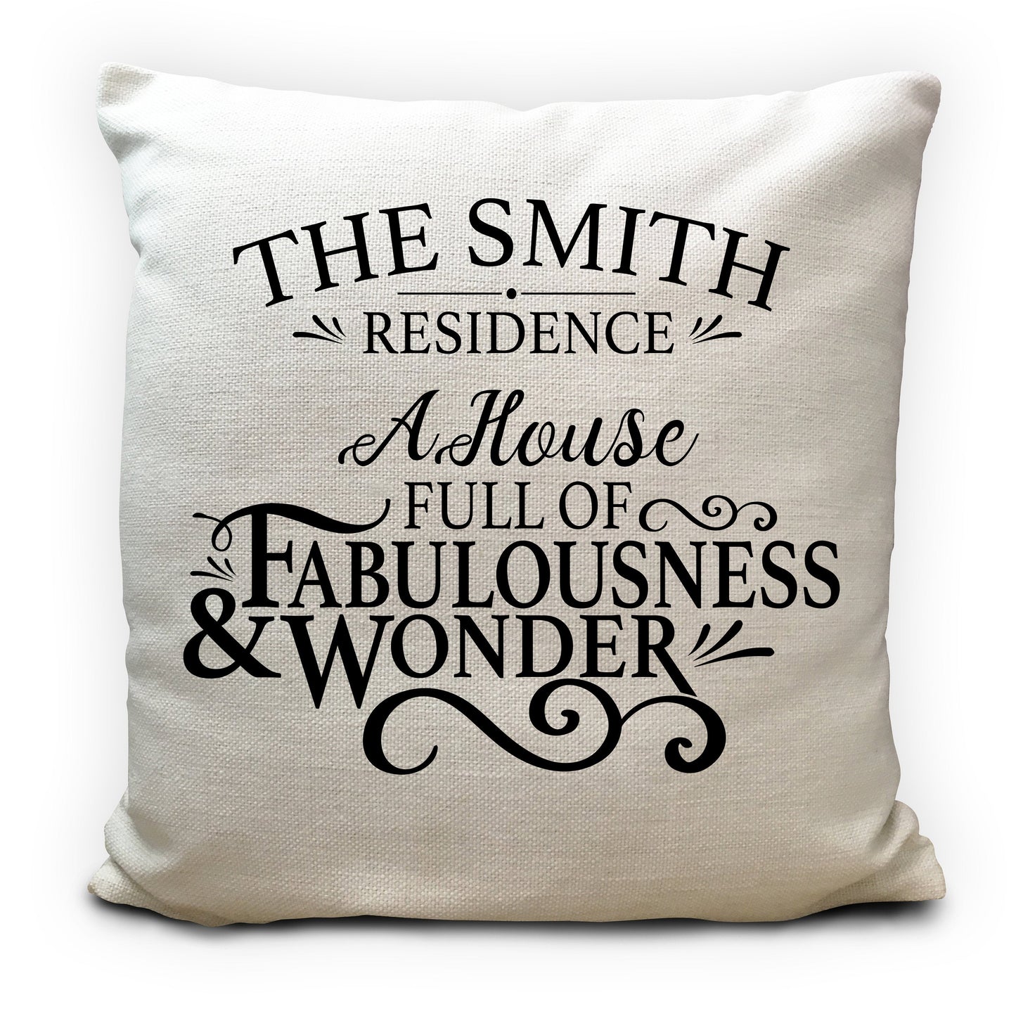 Personalised New Home Moving House Cushion Cover 16"