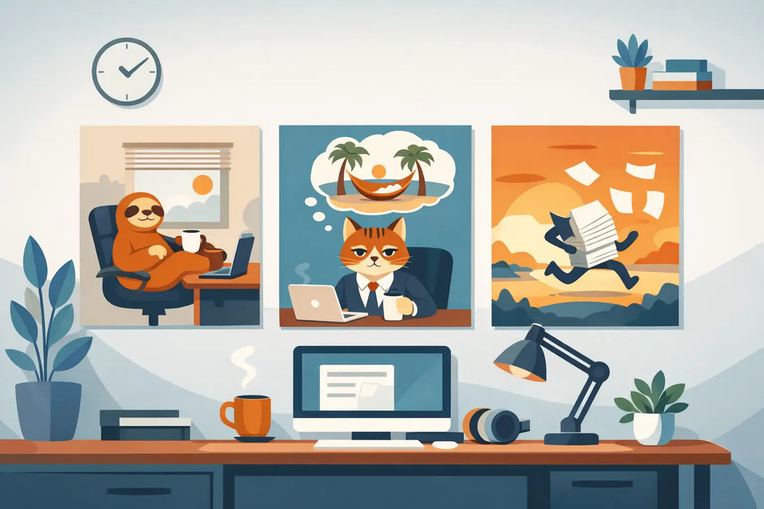 Humorous Posters for Home Office Walls