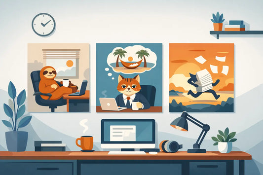 Humorous Posters for Home Office Walls
