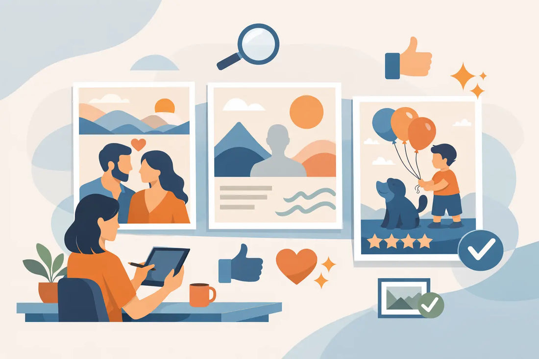 Personalised Poster Review: What Really Matters