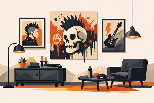 Punk Style Wall Art That Actually Works