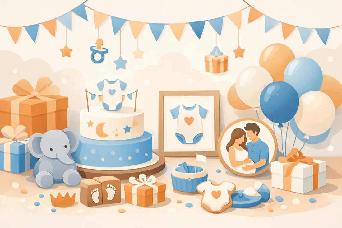 Personalised Baby Shower Decorations That Pop