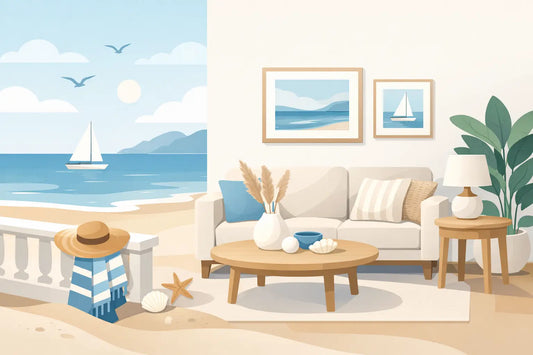How to Style Coastal Decor Without Going Overboard