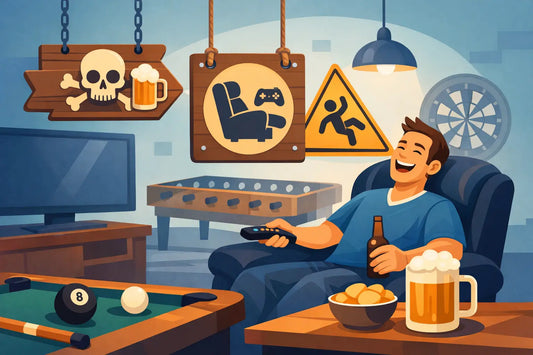Funny Man Cave Signs That Actually Work