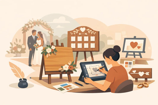 How to Personalise Wedding Signs Properly