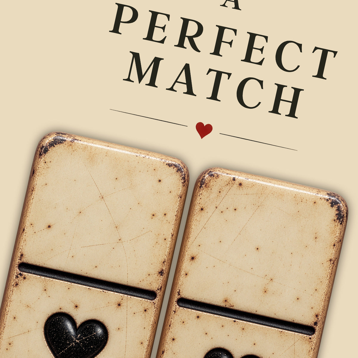 Personalised Perfect Match Domino Print – Wedding & Anniversary Couple Wall Art