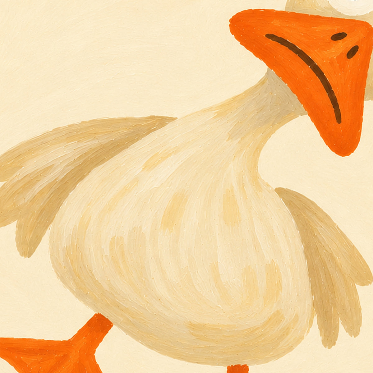 What The Duck? Funny Duck Wall Art Print – Quirky Animal Poster