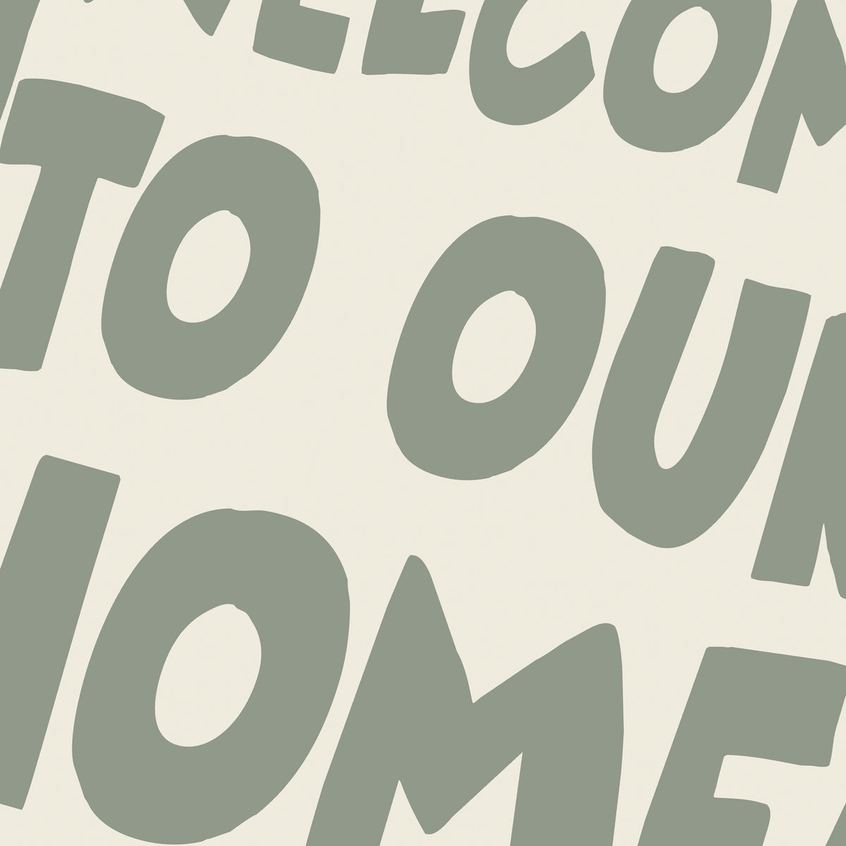 Weirdos Welcome Funny Wall Art Print – Quirky Welcome Home Poster