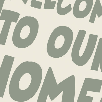 Weirdos Welcome Funny Wall Art Print – Quirky Welcome Home Poster