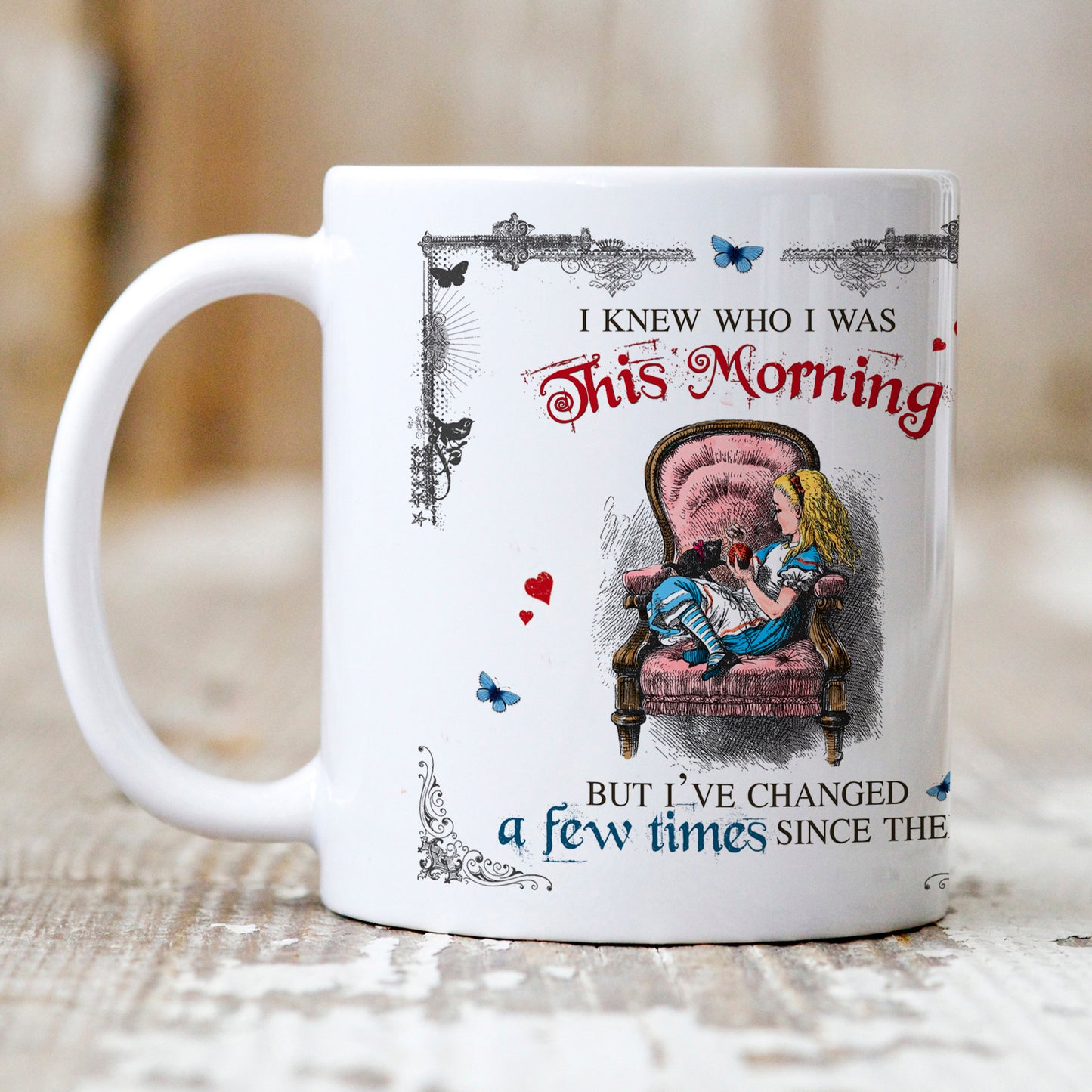Alice in Wonderland Mug Gift Ceramic 11oz - This Morning